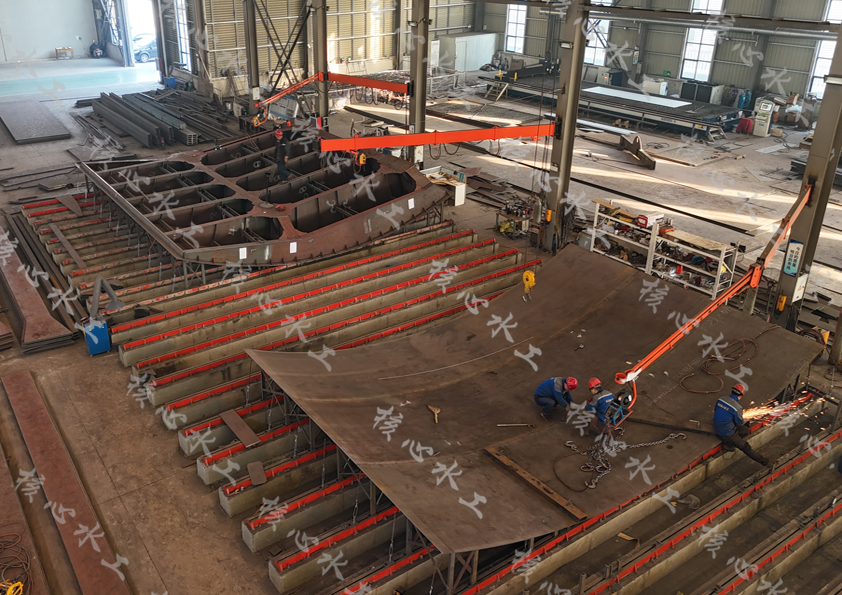 構(gòu)件拼裝及試驗區(qū)